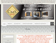 Tablet Screenshot of cmssicurezza.it